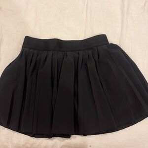 Nike dry fit black tennis skirt